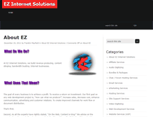 Tablet Screenshot of enterzone.com